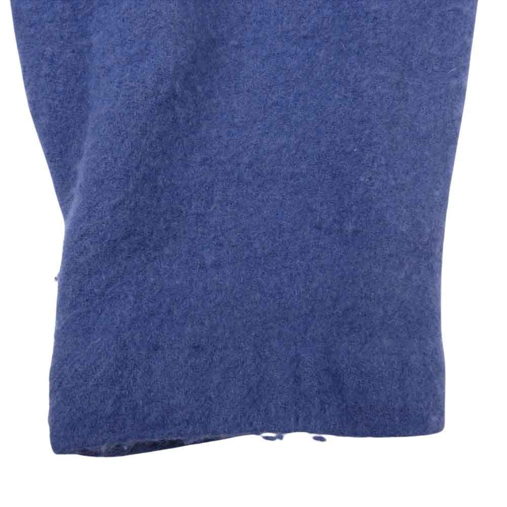 COMME des GARCONS HOMME PLUS コムデギャルソンオムプリュス 22AW LOOK1 PJ-P035 ウール 縮絨 テーパードパンツ パープル系 XS【中古】