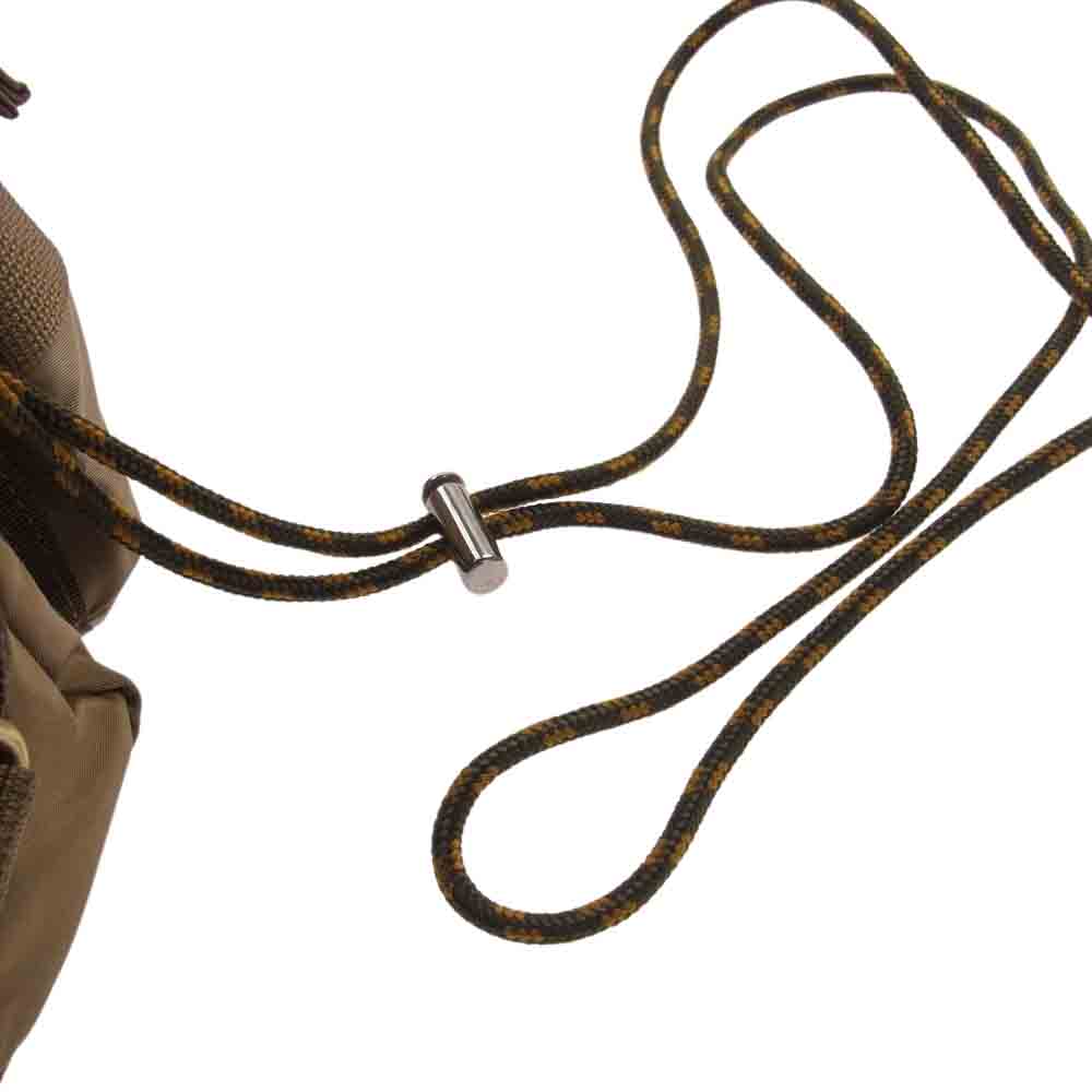 Sacai サカイ 22AW 22-0412S PORTER Tactical Drawstring ポーター タクティカル ドローストリング 巾着 ショルダーバッグ ライトブラウン系 OS【中古】