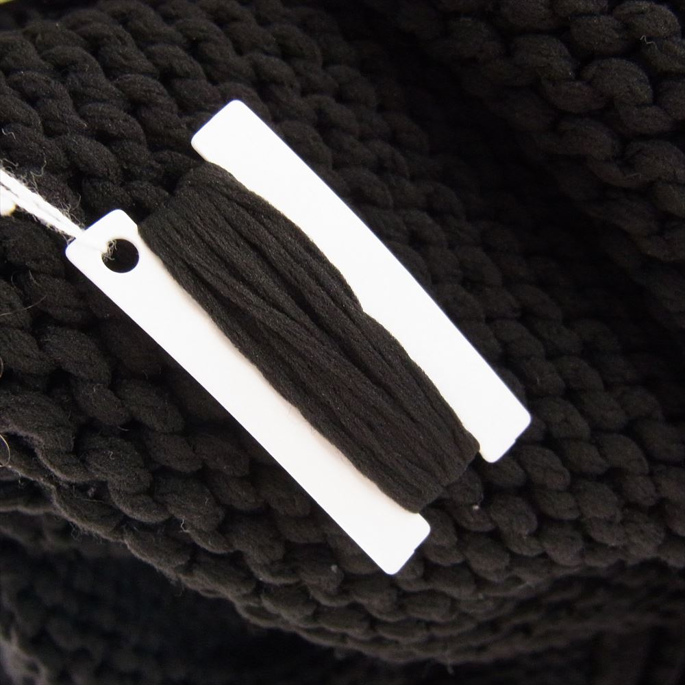 COMME des GARCONS HOMME PLUS コムデギャルソンオムプリュス 23AW PL-N010 AD2023 Cable Knit Cardigan ケーブル ニット カーディガン  ブラック系 M【中古】