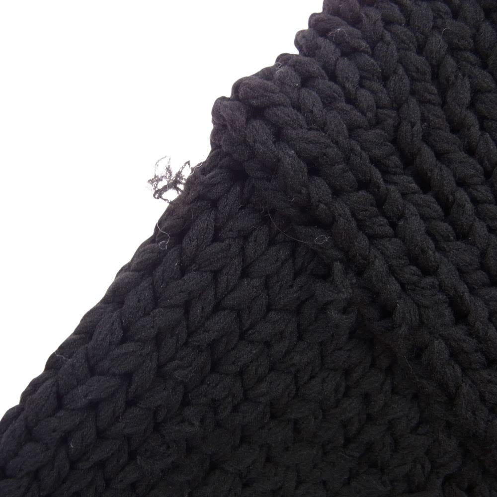 COMME des GARCONS HOMME PLUS コムデギャルソンオムプリュス 23AW PL-N010 AD2023 Cable Knit Cardigan ケーブル ニット カーディガン  ブラック系 M【中古】