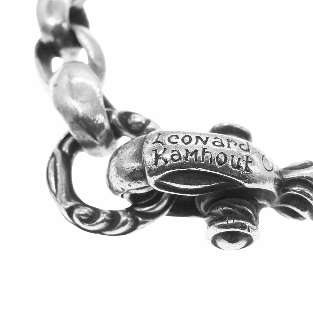 LEONARD KAMHOUT レナードカムホート Silk Link Bracelet シルクリンク