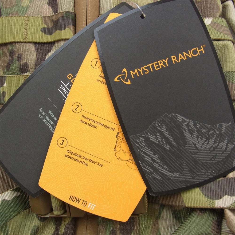 MYSTERY RANCH ミステリーランチ 110602-965-35 3 Day Assault BVS-Multicam-M/L  3デイ アサルト バックパック リュック カーキ系【新古品】【未使用】【中古】