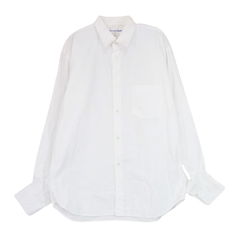 COMME des GARCONS コムデギャルソン SHIRT シャツ レギュラーカラーシャツ　長袖シャツ ホワイト系 S【中古】