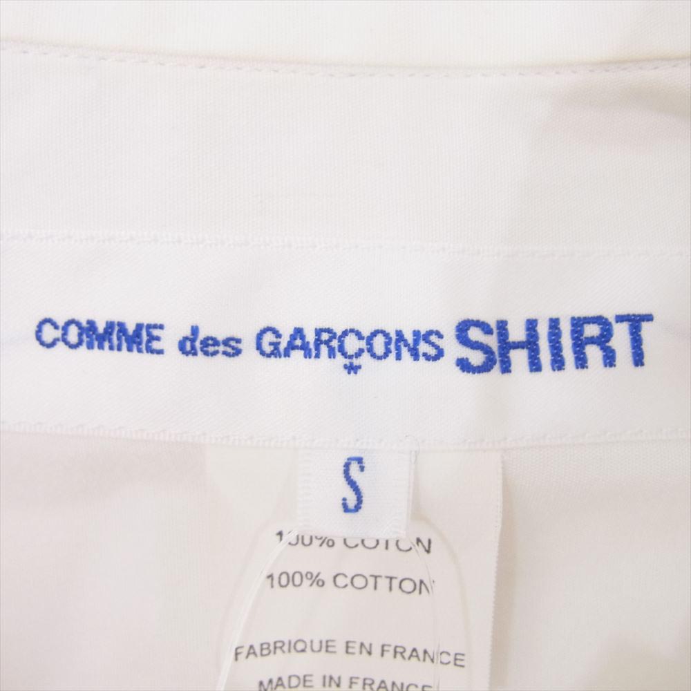 COMME des GARCONS コムデギャルソン SHIRT シャツ レギュラーカラーシャツ　長袖シャツ ホワイト系 S【中古】