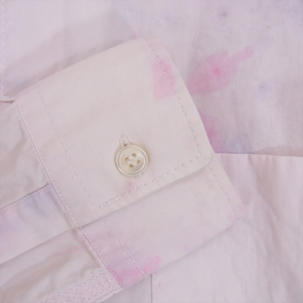 COMME des GARCONS コムデギャルソン W17010  SHIRT シャツ ムラ染めシャツ 長袖シャツ ピンク系 XS【中古】