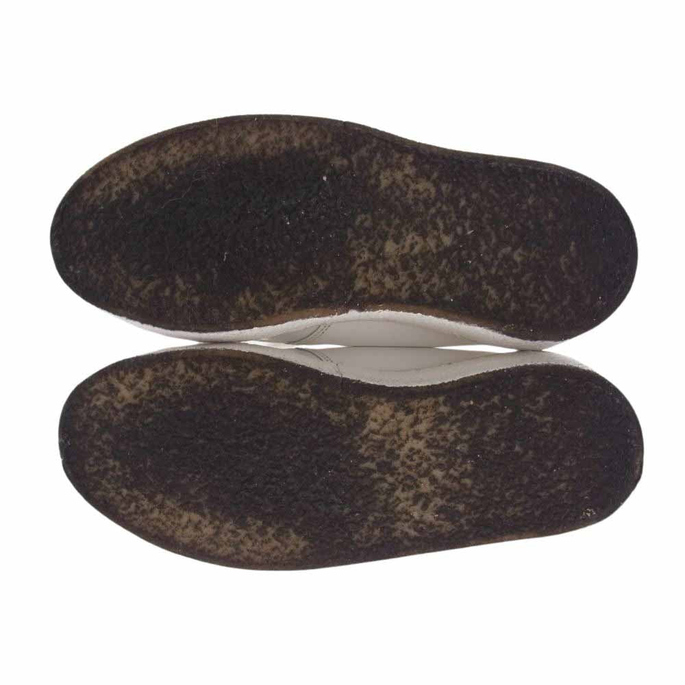 COMME des GARCONS HOMME PLUS コムデギャルソンオムプリュス PZ-K114-001 ジョージコックス ラバーソールシューズ ジョージコックス  D-RING リング ホワイト系 7【中古】