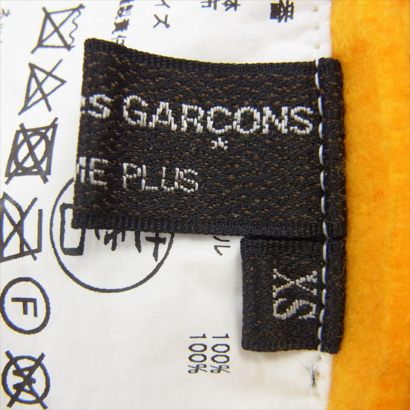COMME des GARCONS HOMME PLUS コムデギャルソンオムプリュス 22AW PJ-J063 フェルト カラーブロック コート マルチカラー系 XS【中古】