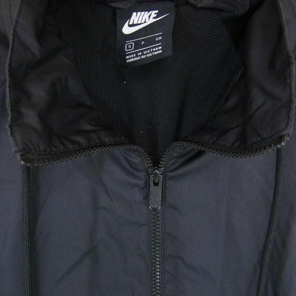 NIKE ナイキ CW0719-010 SWOOSH WVN JKT 2 スウッシュ ナイロン ジャケット ブラック系 S【中古】