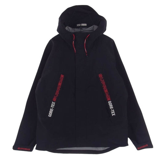 Supreme シュプリーム 19AW GORE TEX Taped Seam Jacket ゴアテックス テープド シーム ジャケット ブラック系 M【中古】
