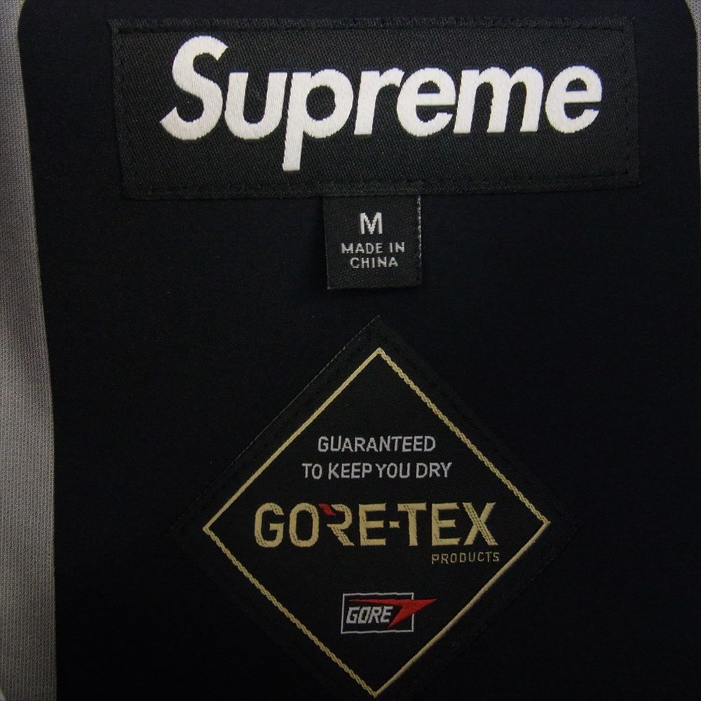 Supreme シュプリーム 19AW GORE TEX Taped Seam Jacket ゴアテックス テープド シーム ジャケット ブラック系 M【中古】