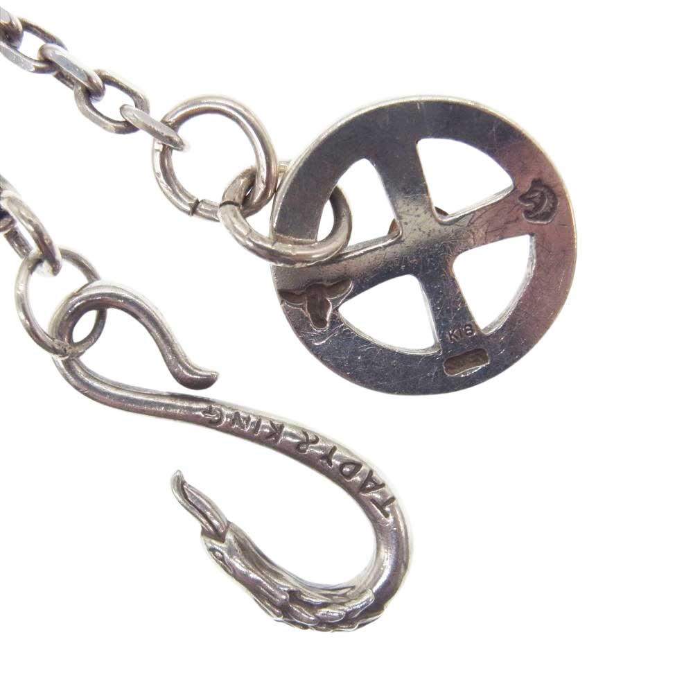 TADY&KING タディアンドキング イーグルフック&ネイティブホイール GPロングホーン付き チェーン ネックレス シルバー系【中古】