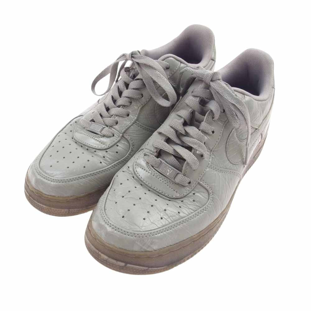 NIKE ナイキ 318775-016  AIR FORCE 1 LOW PREMIUM エアフォース ワン ロープレミアム ローカットスニーカー グレー系 27ｃｍ【中古】