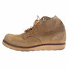 RED WING レッドウィング 8167 6inch CLASSIC ROUND6インチ クラシック ラウンドトゥ スウェード ライトブラウン系 US8.5E【中古】