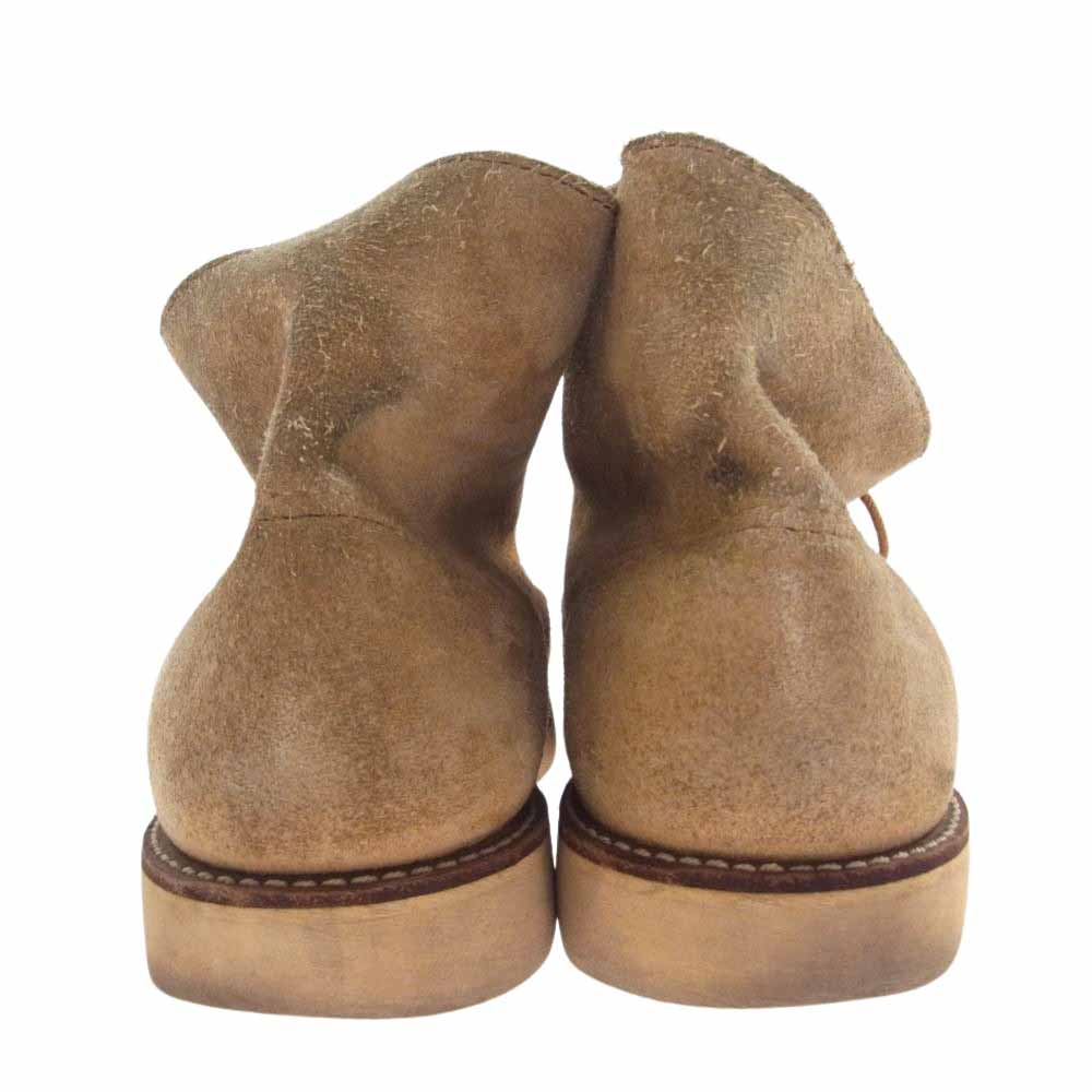 RED WING レッドウィング 8167 6inch CLASSIC ROUND6インチ クラシック ラウンドトゥ スウェード ライトブラウン系 US8.5E【中古】