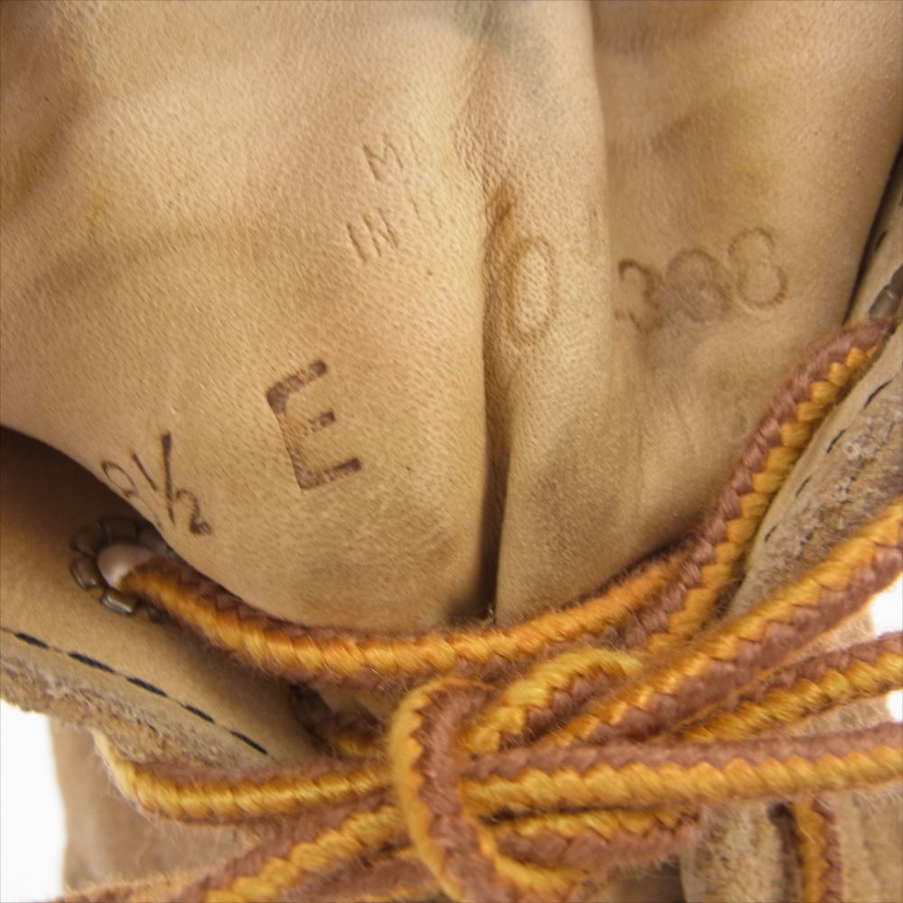 RED WING レッドウィング 8167 6inch CLASSIC ROUND6インチ クラシック ラウンドトゥ スウェード ライトブラウン系 US8.5E【中古】