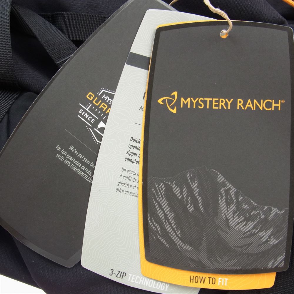MYSTERY RANCH ミステリーランチ 112382-001-30 Terraframe 3-Zip 50 Black-M テラフレーム リュック バックパック ブラック系【新古品】【未使用】【中古】