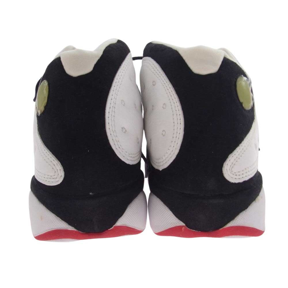 NIKE ナイキ 136002-132  【観賞用】 Air Jordan 13 AJ13 OG HE GOT GAME 1997 エアジョーダン OG ヒィー ゴット ゲーム スニーカー ブラック系 ホワイト系 27.5cm【中古】