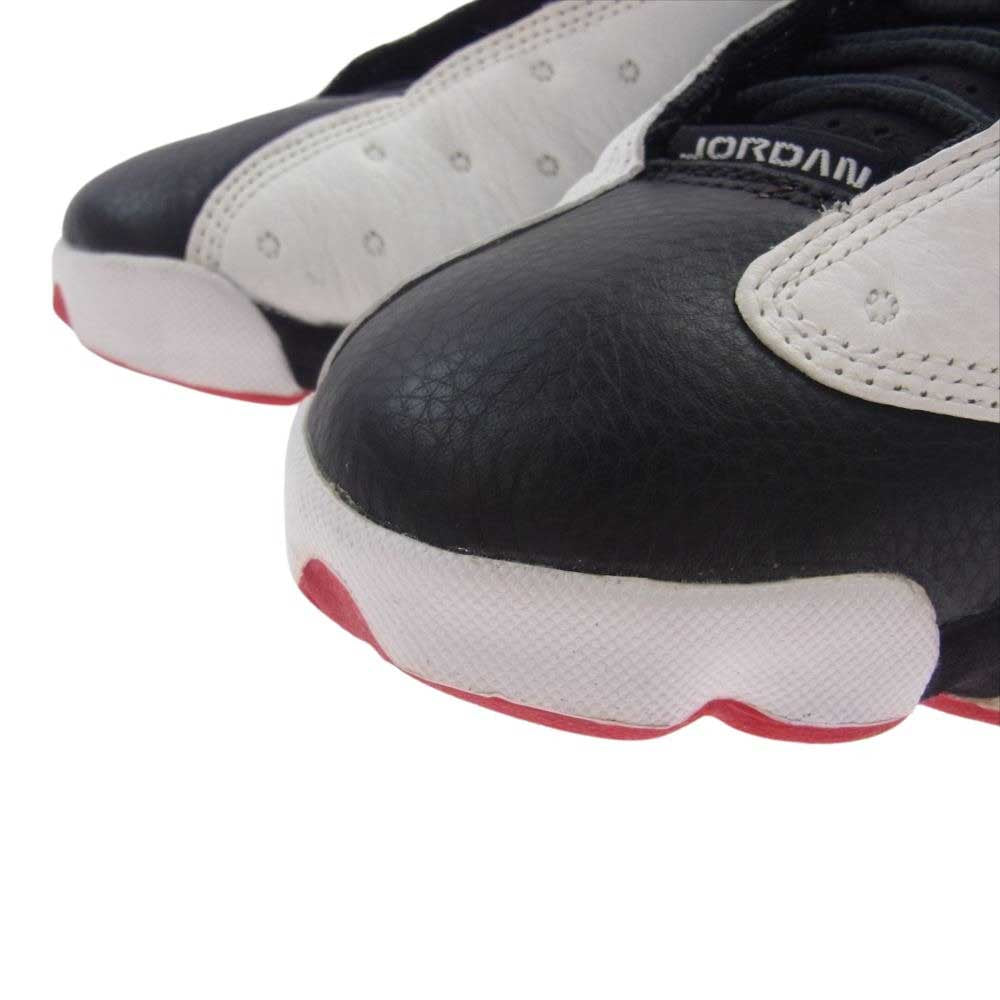 NIKE ナイキ 136002-132  【観賞用】 Air Jordan 13 AJ13 OG HE GOT GAME 1997 エアジョーダン OG ヒィー ゴット ゲーム スニーカー ブラック系 ホワイト系 27.5cm【中古】