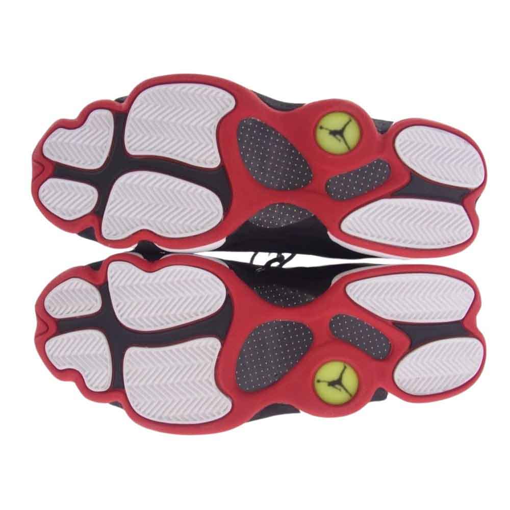 NIKE ナイキ 136002-132  【観賞用】 Air Jordan 13 AJ13 OG HE GOT GAME 1997 エアジョーダン OG ヒィー ゴット ゲーム スニーカー ブラック系 ホワイト系 27.5cm【中古】