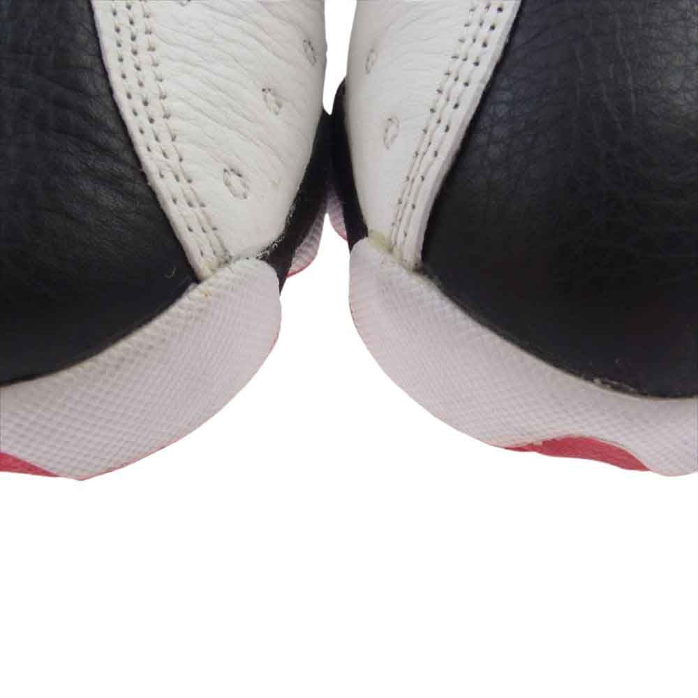 NIKE ナイキ 136002-132  【観賞用】 Air Jordan 13 AJ13 OG HE GOT GAME 1997 エアジョーダン OG ヒィー ゴット ゲーム スニーカー ブラック系 ホワイト系 27.5cm【中古】