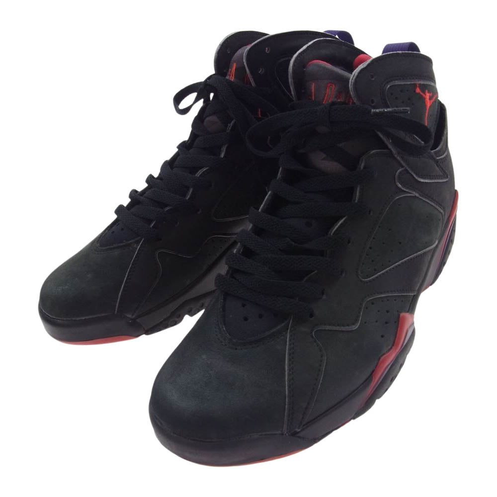 NIKE ナイキ 130014-060 【観賞用】 Air Jordan 7 OG AJ7 Raptors 1992 エアジョーダン7 OG ラプターズ スニーカー ブラック系 レッド系 27.5cm【中古】