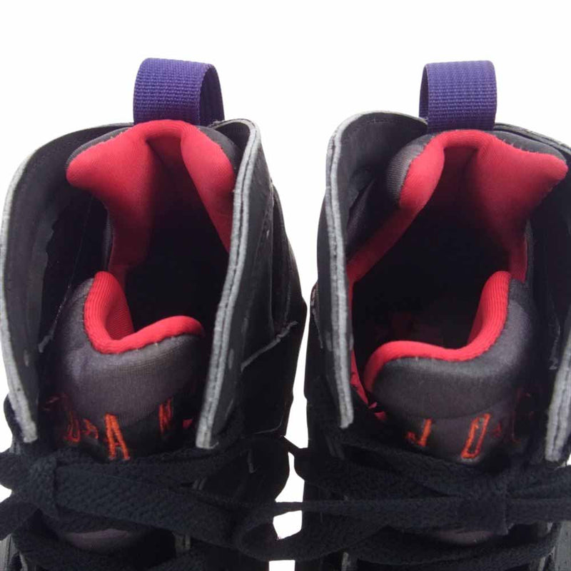 NIKE ナイキ 130014-060 【観賞用】 Air Jordan 7 OG AJ7 Raptors 1992 エアジョーダン7 OG ラプターズ スニーカー ブラック系 レッド系 27.5cm【中古】