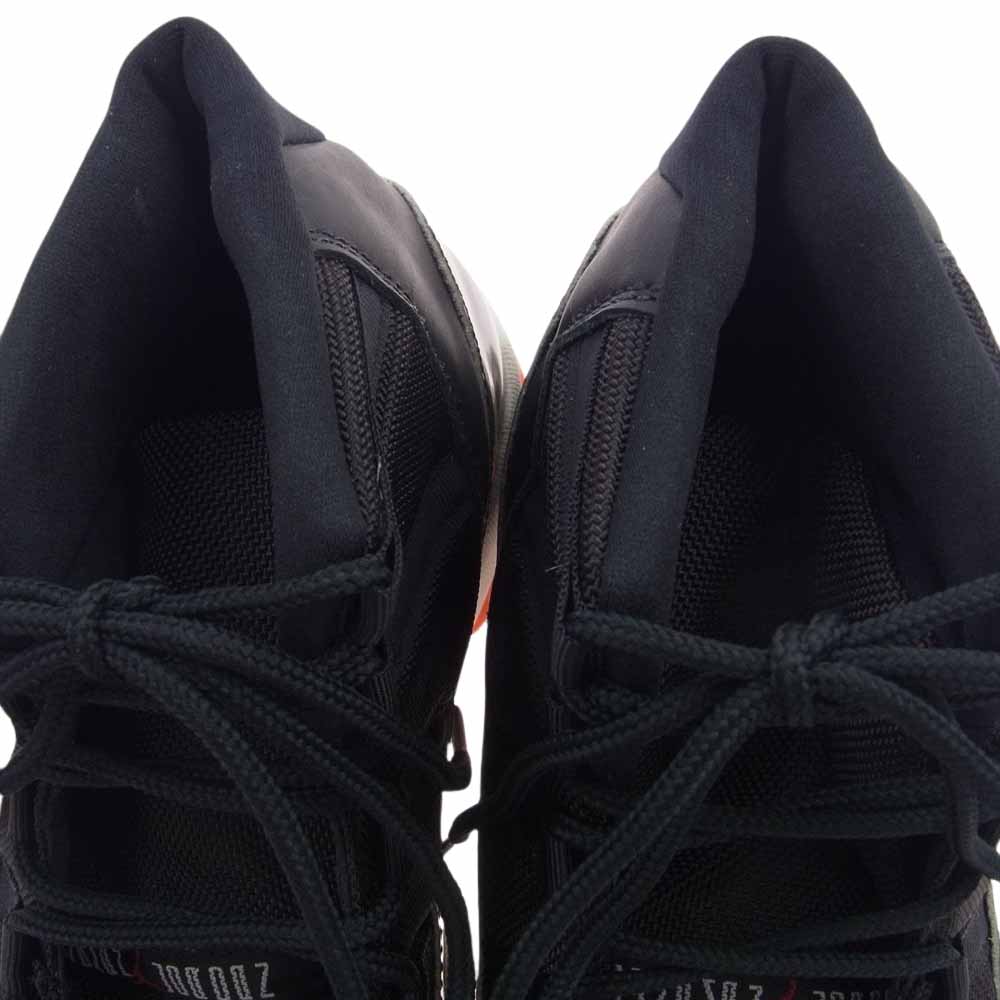 NIKE ナイキ 130245-062 【観賞用】 Air Jordan 11 AJ11 OG Playoffs 1995 エアジョーダン OG プレーオフ スニーカー ブラック系 レッド系 27.5cm【中古】