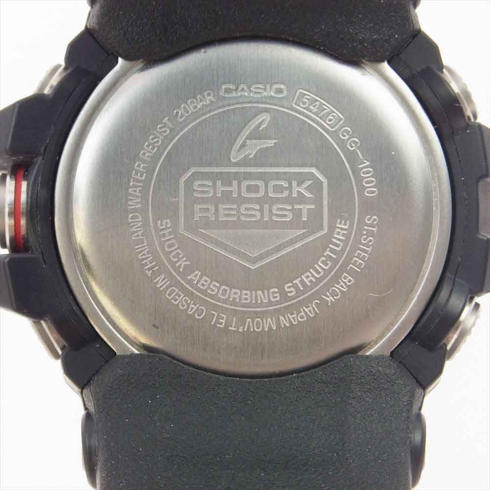 G-SHOCK ジーショック GG-1000-1AJF MUDMASTER マッドマスター デジアナ 腕時計 ウォッチ  ブラック系【中古】