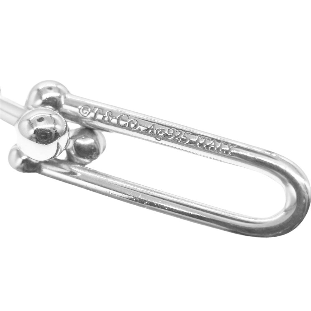 TIFFANY&Co. ティファニー ハードウェア リンク ペンダント ネックレス シルバー系【中古】
