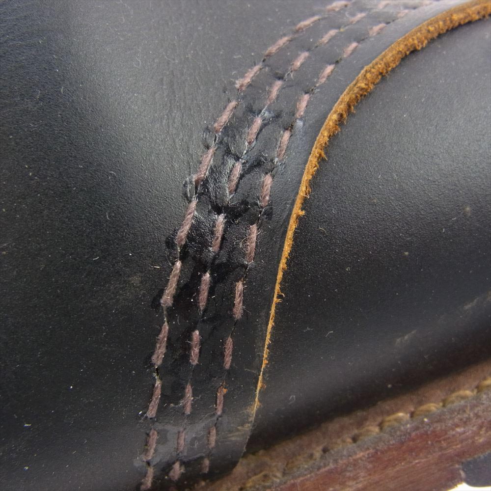 RED WING レッドウィング 9060 BECKMAN FLATBOX ベックマンフラットボックス ラウンドトゥ レースアップ ワークブーツ ブラック系 9D【中古】