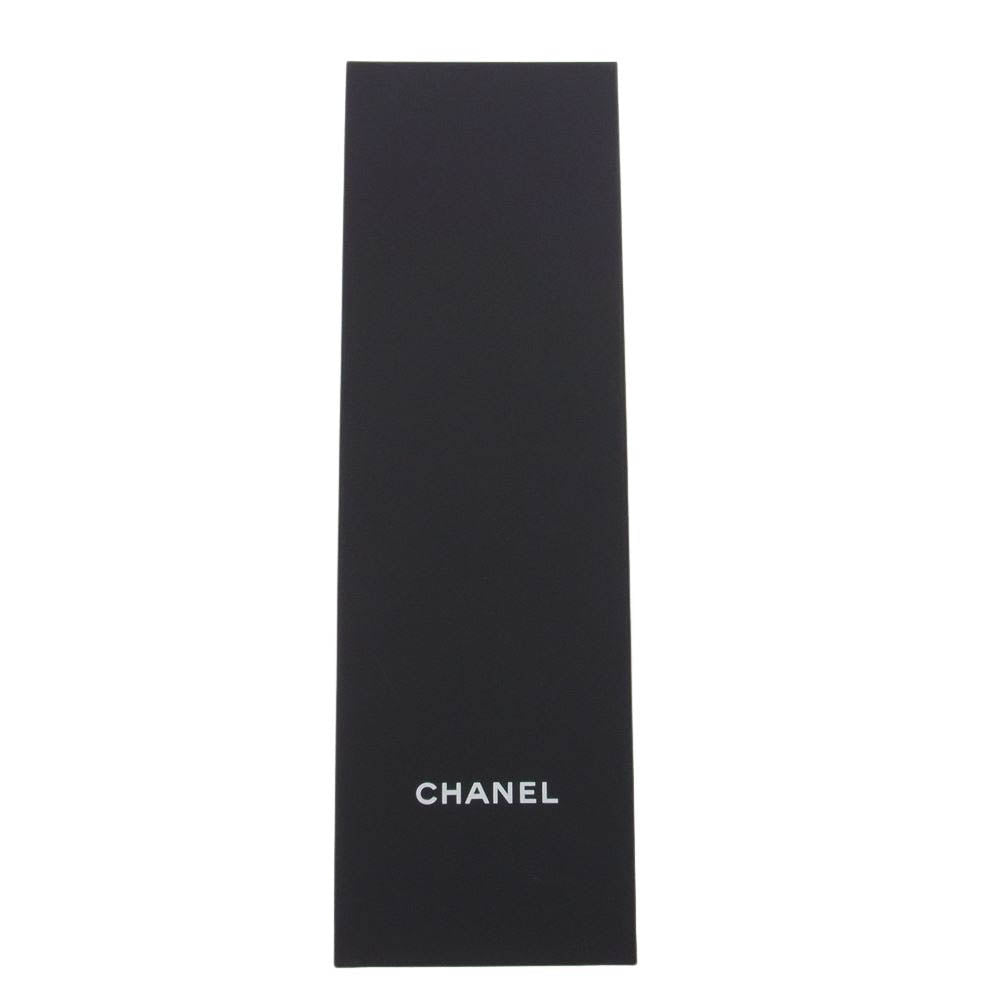 CHANEL シャネル イタリア製 ココマーク ネクタイ ネイビー系【美品】【中古】