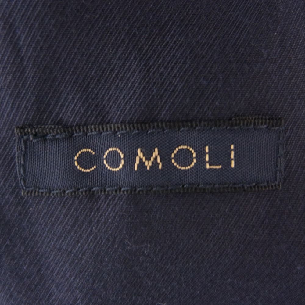 COMOLI コモリ 18AW N03-01015 BEAMS ビームス別注 ウールサージ スウィングトップ ネイビー系 1【中古】