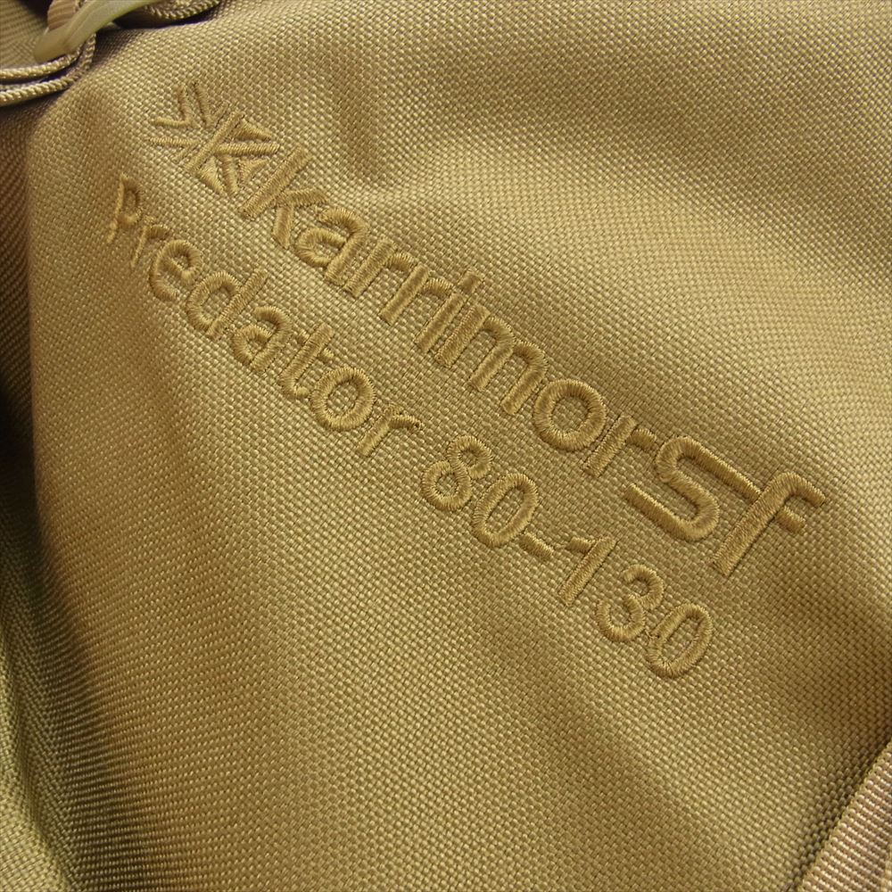 Karrimor カリマー 80-130 カリマーSF predator 80-130 PLCE Modular COYOTE スペシャルフォース プレデター カーキ系【新古品】【未使用】【中古】