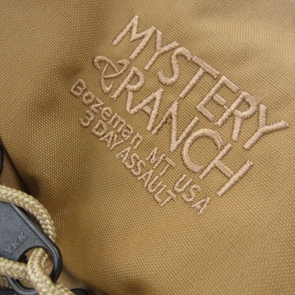 MYSTERY RANCH ミステリーランチ 110602-215-35 3day assault BVS COYOTE M/L スリーデイアサルト バックパック カーキ系【新古品】【未使用】【中古】