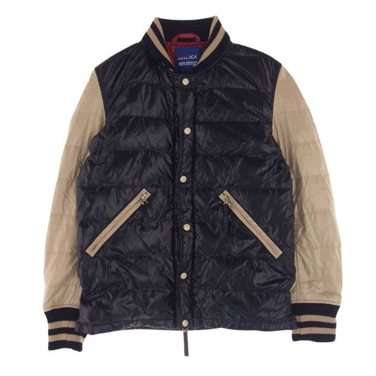 JUNYA WATANABE COMME des GARCONS MAN ジュンヤワタナベコムデギャルソンマン 13SS WK-J401 × DUVETICA デュベティカ スタジアム ダウン ジャケット ネイビー系 XS【中古】