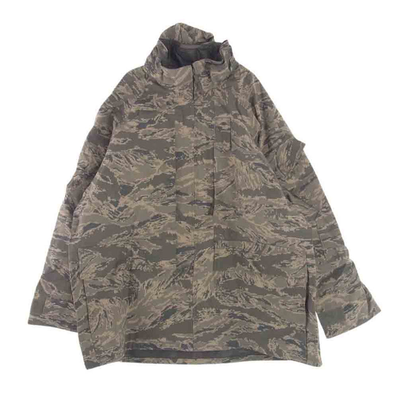 アメリカ空軍 88MDA 10-20-06 MIL-DTL-32157 GORE TEX ゴアテックス パーカー カモフラ デジカモ ミリタリー ジャケット XL カーキ系 X-LARGE-REGULAR【美品】【中古】