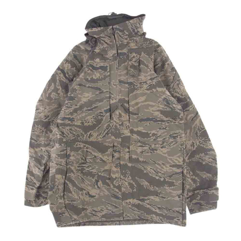 アメリカ空軍 88MDA 10-20-06 MIL-DTL-32157 GORE TEX ゴアテックス パーカー カモフラ デジカモ ミリタリー ジャケット XS カーキ系 X-SMALL-REGULAR【美品】【中古】