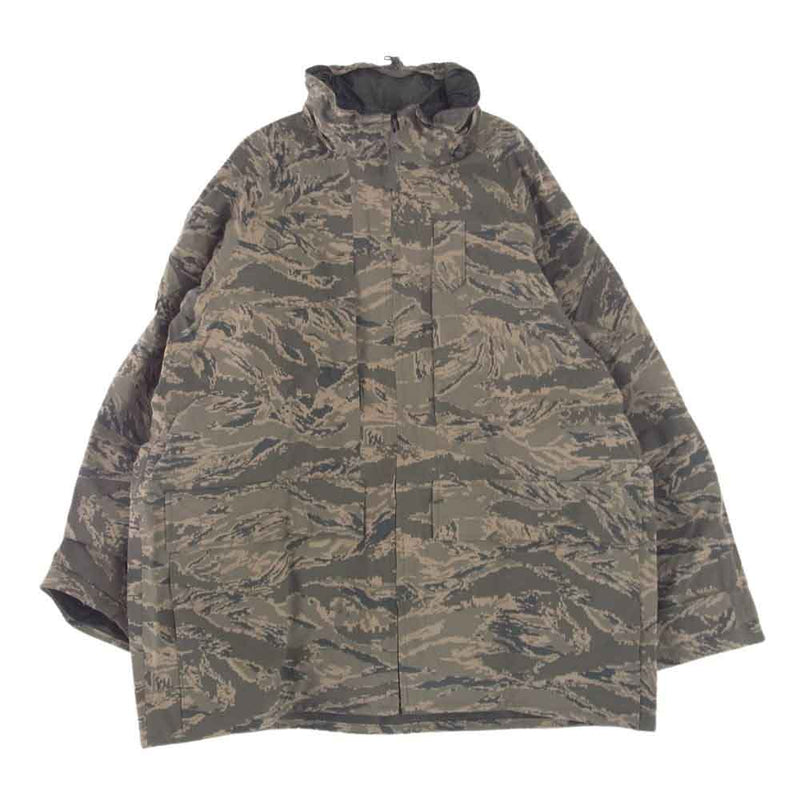 アメリカ空軍 88MDA 10-20-06 MIL-DTL-32157 GORE TEX ゴアテックス パーカー カモフラ デジカモ ミリタリー ジャケット XL カーキ系 X-LARGE-LONG【美品】【中古】