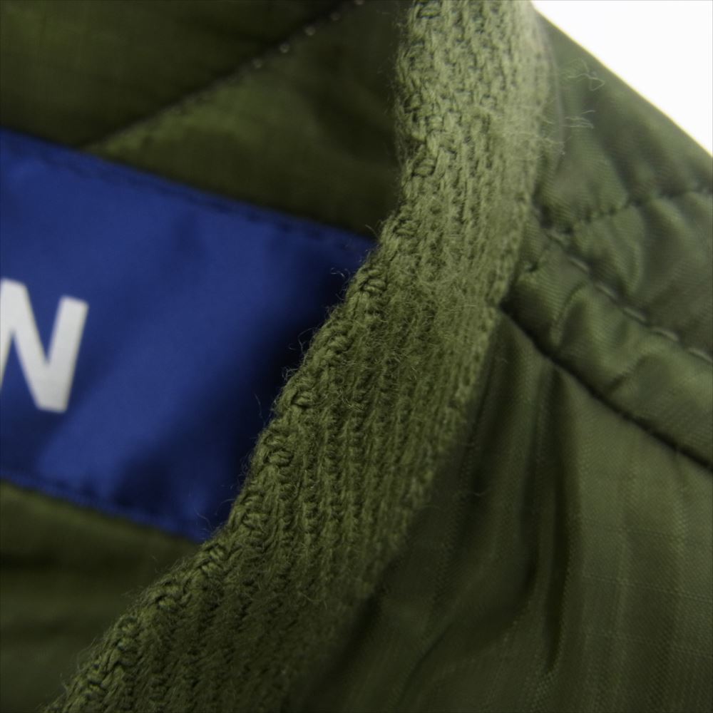 JUNYA WATANABE COMME des GARCONS MAN ジュンヤワタナベコムデギャルソンマン WH-J036 quilted jacket  オーバーサイズ キルティング ライナー コート ジャケット モスグリーン系 XS【美品】【中古】