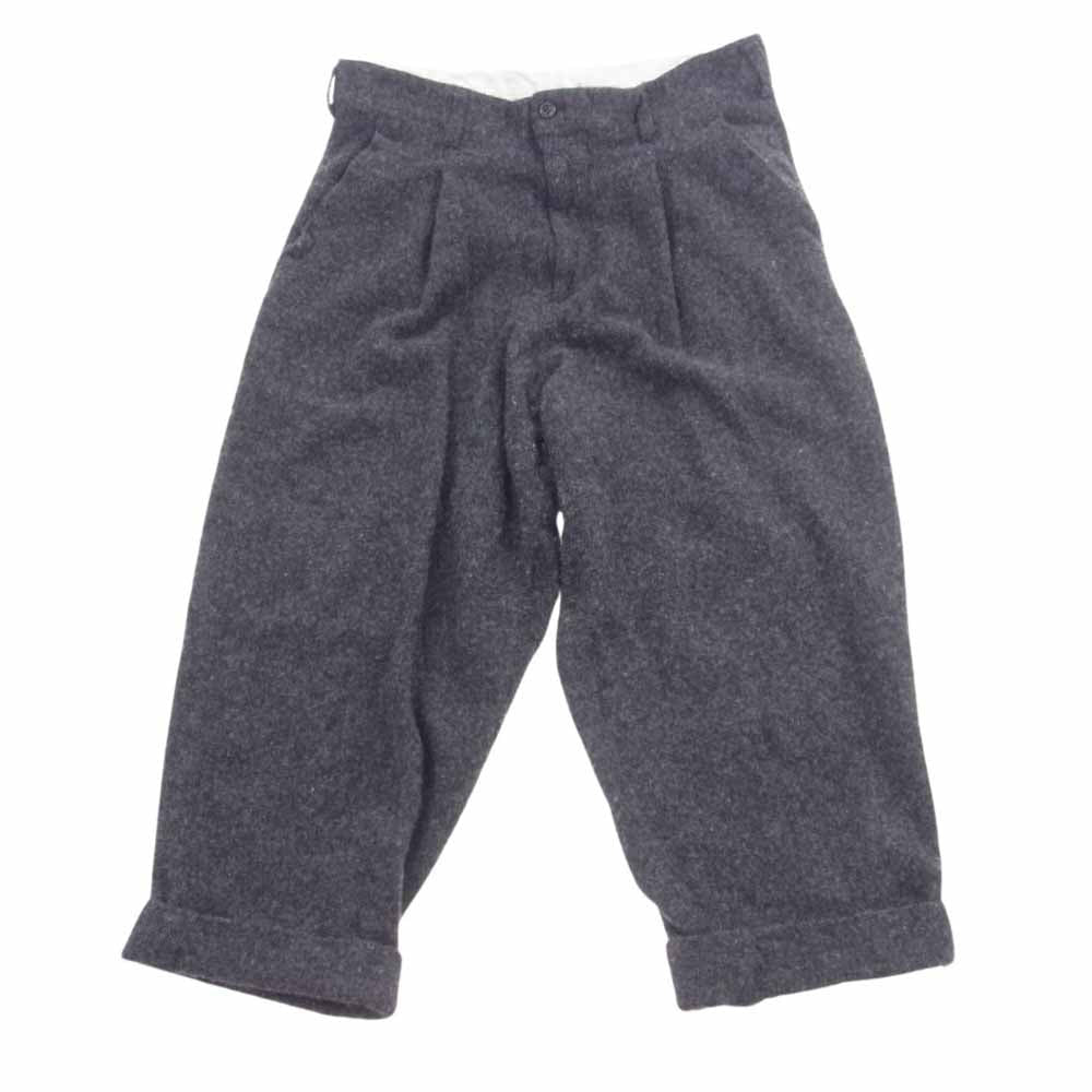 COMME des GARCONS HOMME DEUX コムデギャルソンオムドゥ 21AW DH-J040 DH-P042 縮絨 ウール テーラード ジャケット パンツ セットアップ グレー系 S ジャケット、パンツSサイズ【中古】