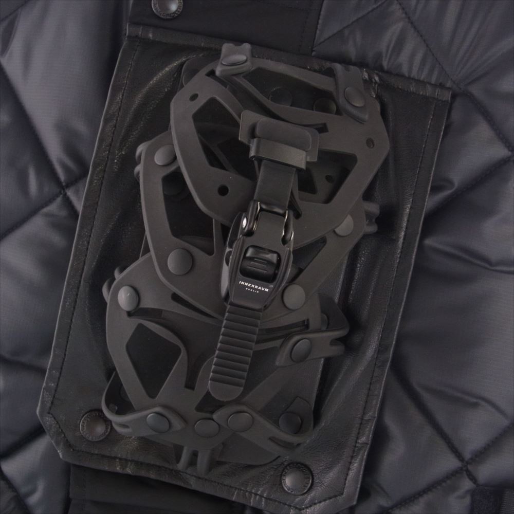 JUNYA WATANABE COMME des GARCONS ジュンヤワタナベコムデギャルソン × INNERRAM インナーラム WL-V001 エステルリップストップ VEST ベスト  ブラック系 S【美品】【中古】