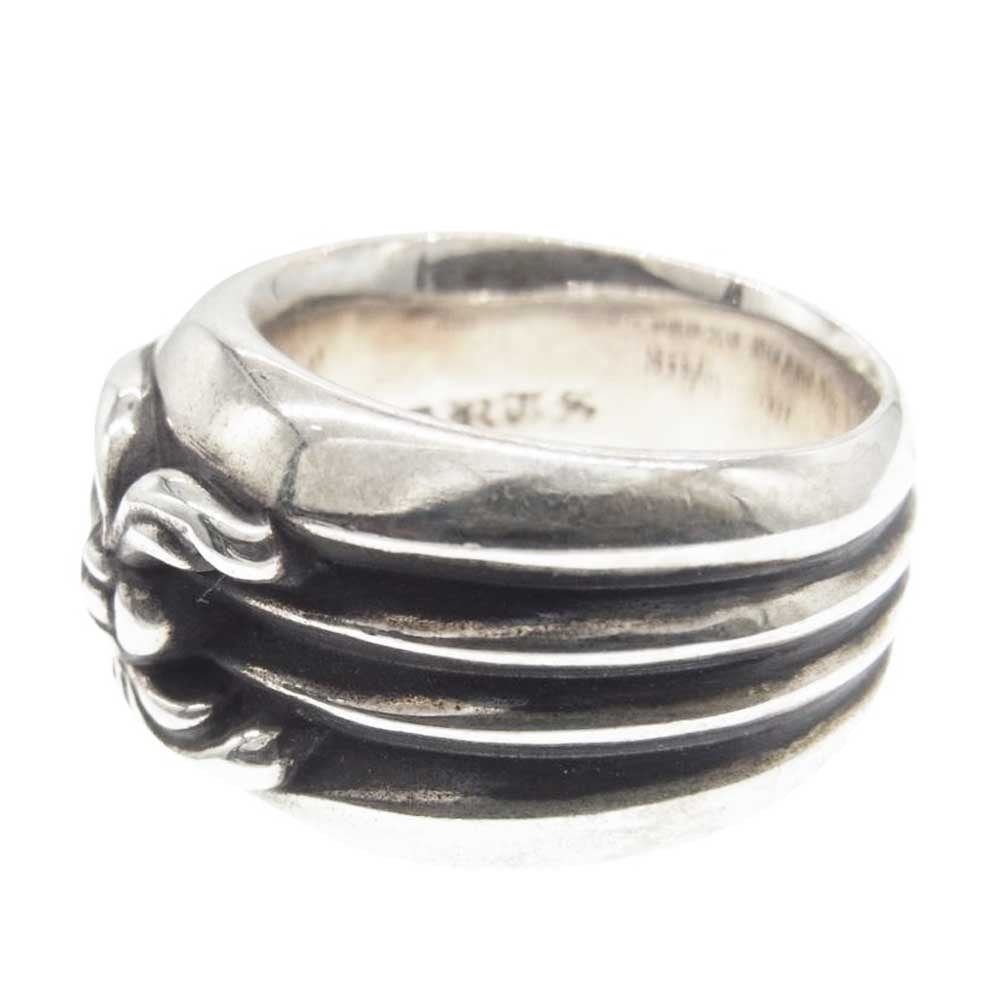 CHROME HEARTS クロムハーツ（原本無） HEART DAGGER RING ハート ダガー リング シルバー系 16号【中古】
