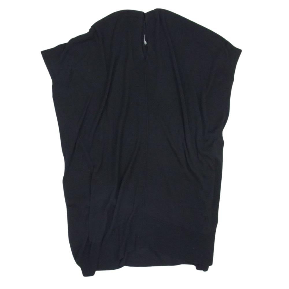 Deuxieme Classe ドゥーズィエムクラス ニット チュニック ワンピース  Vネック ブラック ブラック系 サイズ表記無【中古】