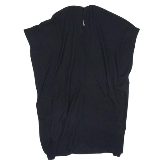 Deuxieme Classe ドゥーズィエムクラス ニット チュニック ワンピース  Vネック ブラック ブラック系 サイズ表記無【中古】