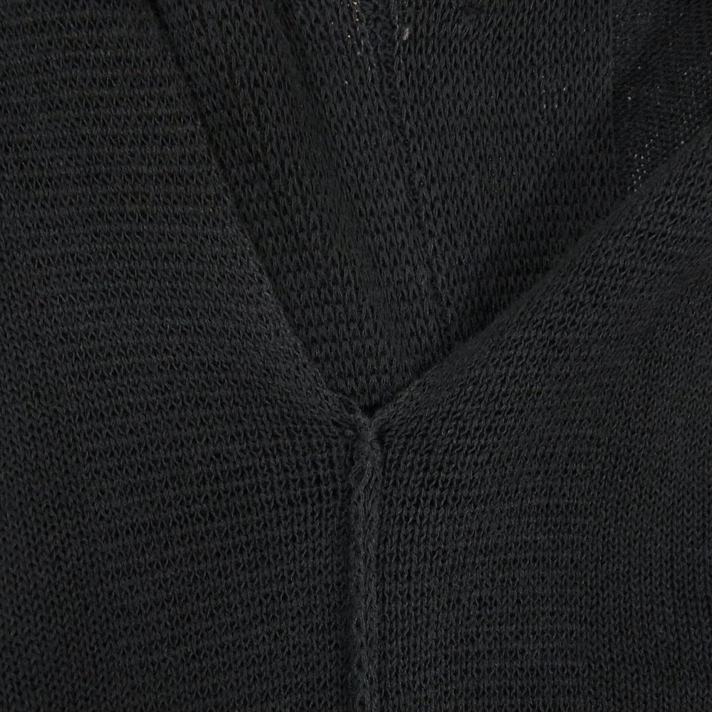 Deuxieme Classe ドゥーズィエムクラス ニット チュニック ワンピース  Vネック ブラック ブラック系 サイズ表記無【中古】