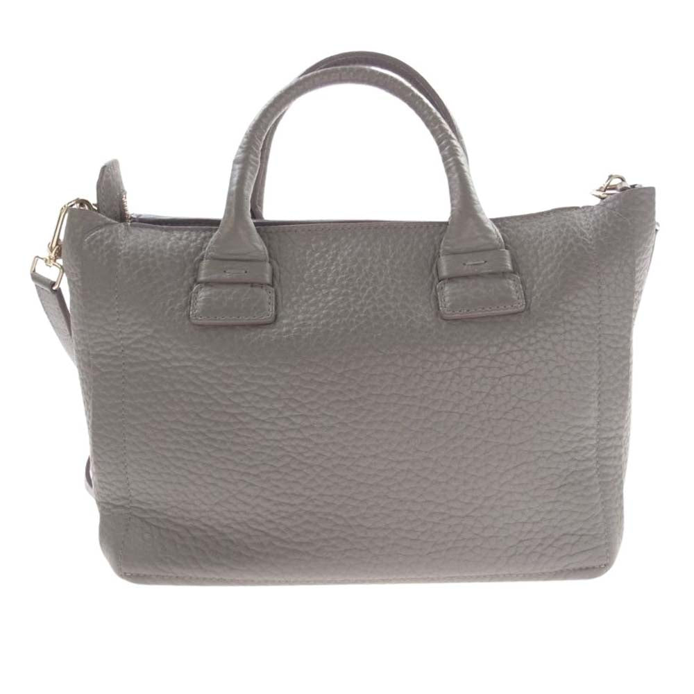 Furla フルラ カプリッチョ 2WAY バッグ グレー系【中古】