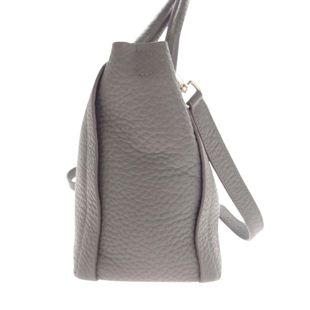 Furla フルラ カプリッチョ 2WAY バッグ グレー系【中古】