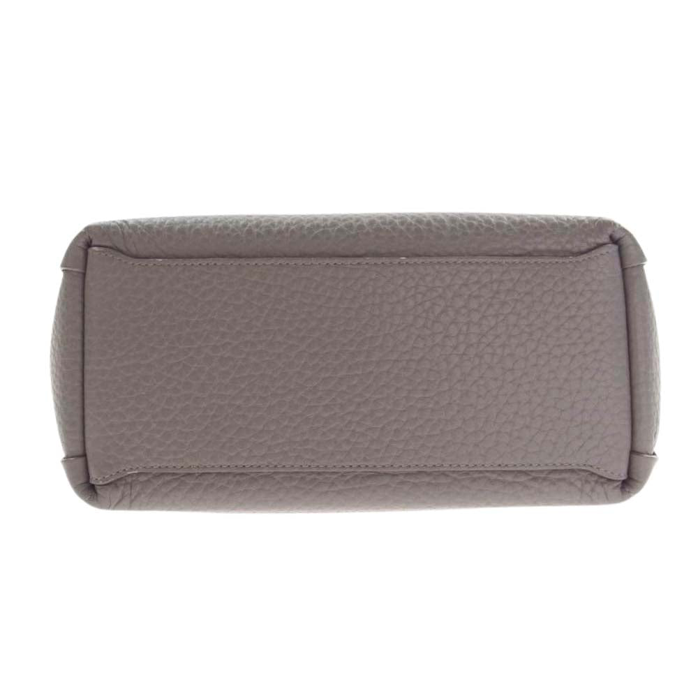 Furla フルラ カプリッチョ 2WAY バッグ グレー系【中古】