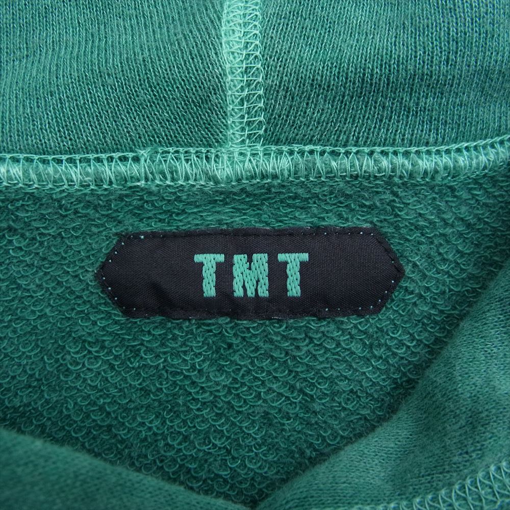 TMT ティーエムティー CLASH プリント パーカー グリーン系 L【中古】