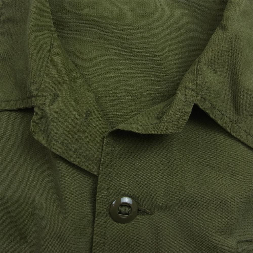 カナダ軍 8415-21-866-1544 MK2 コンバット フィールド ミリタリー ジャケット カーキ系 L【中古】